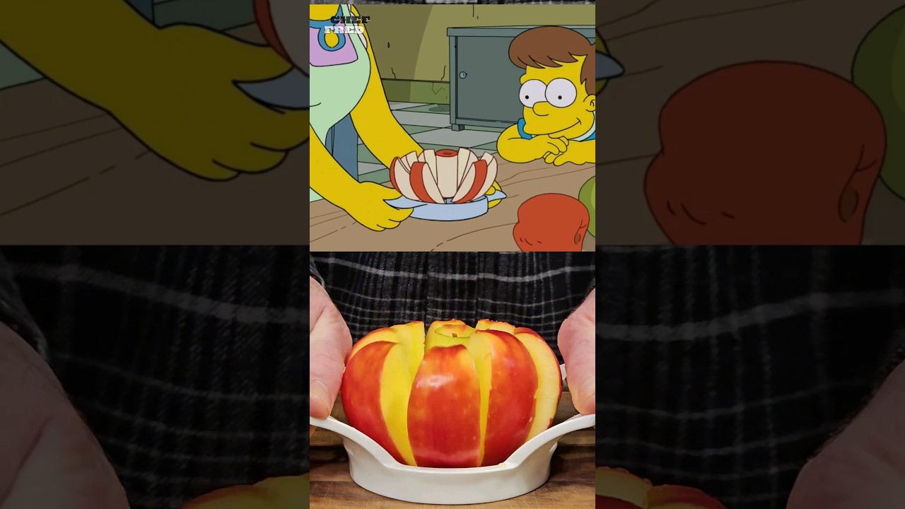 Uncovering Mona's Long Lost Apple Pie Method!😋 #shorts #homersimpson #applepie #thesimpsons