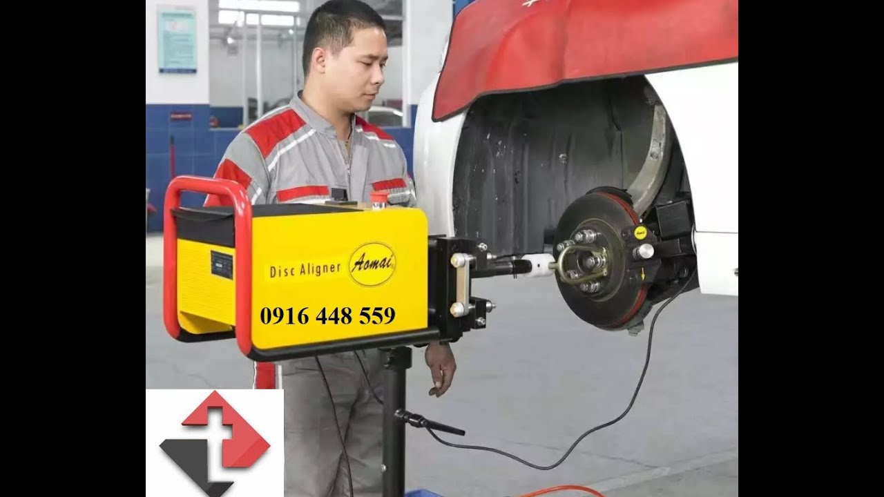 Láng đĩa phanh trực tiếp trên xe AM-983