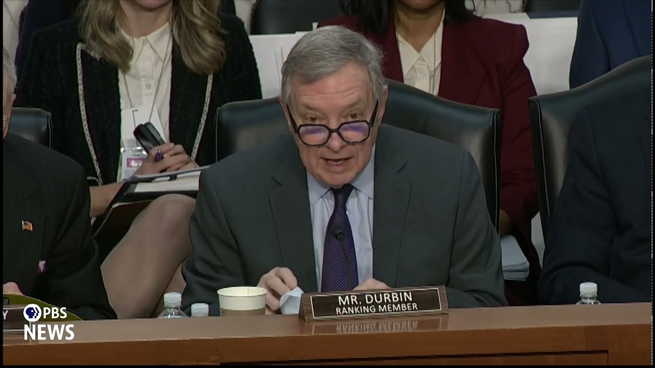 WATCH: Sen. Durbin questions Bondi in confirmation hearing