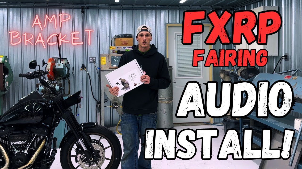 FXRP Fairing Audio Install: Amp Bracket