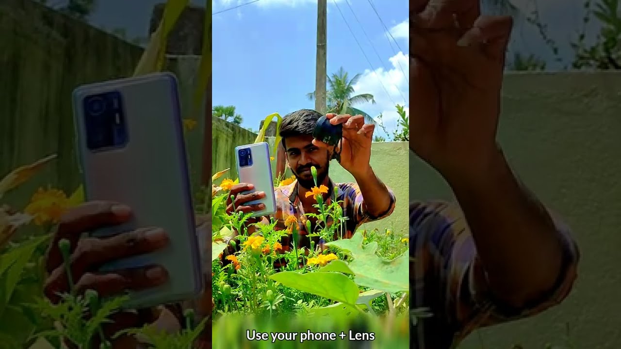 How to shoot a flying insect slow motion video in phone