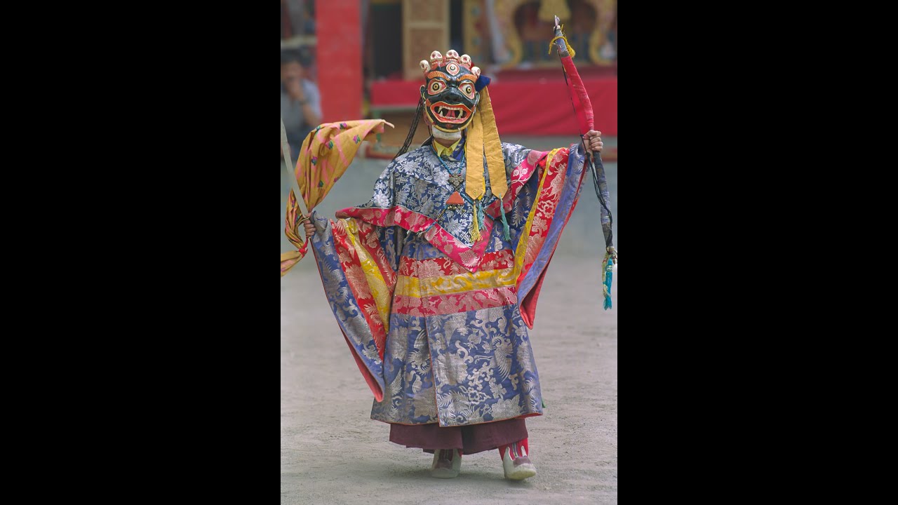 Lamayuru, Ladakh, the Yuru Kabgyat festival in 2004