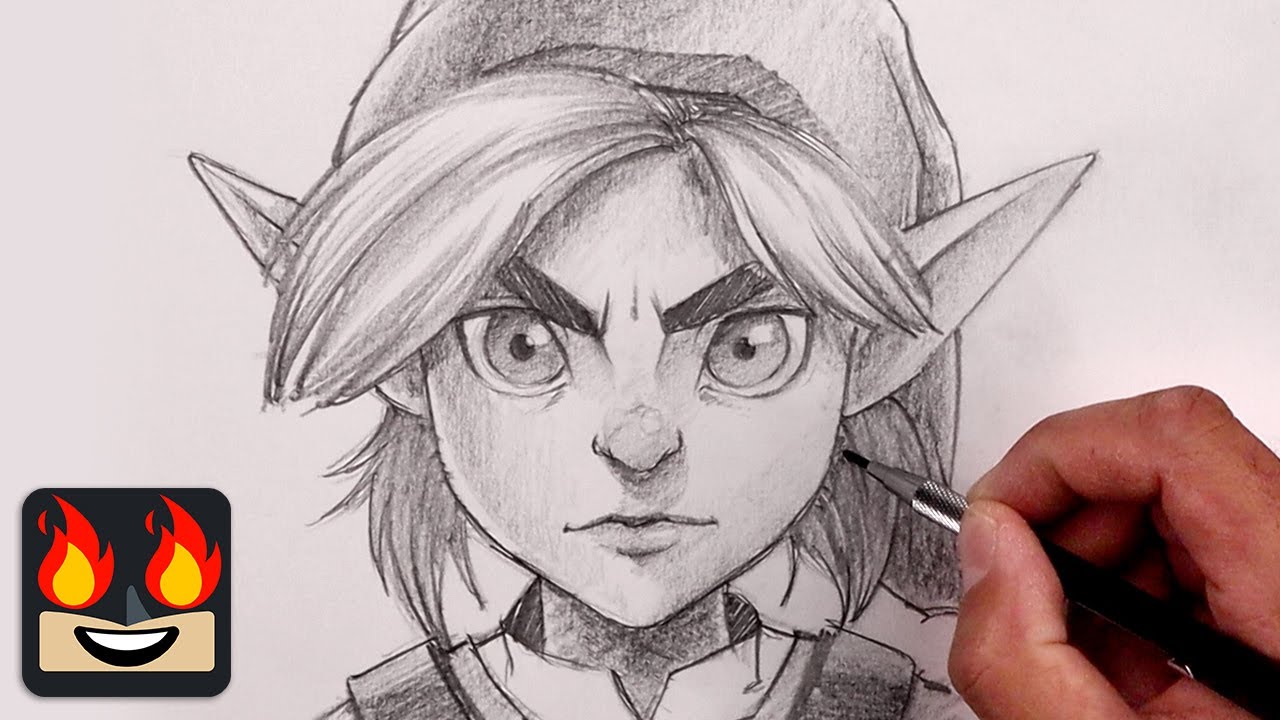 How To Draw Link | Legend of Zelda Sketch Tutorial