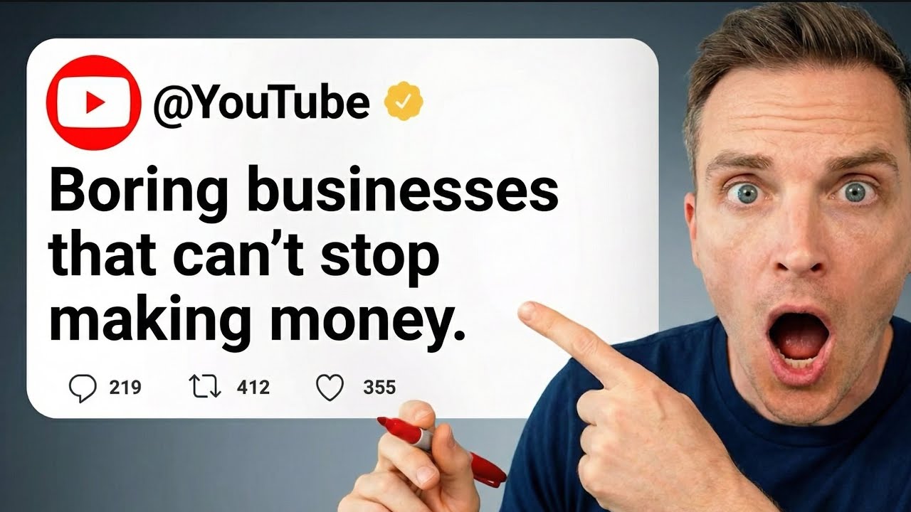 BORING Businesses That Can’t Stop Making Money (93% Success rate?)