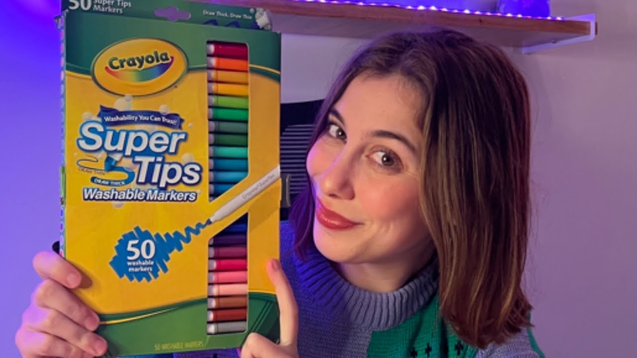 BUENOS, BONITOS y BARATOS? 🤑🤔 reseña CRAYOLA SUPERTIPS