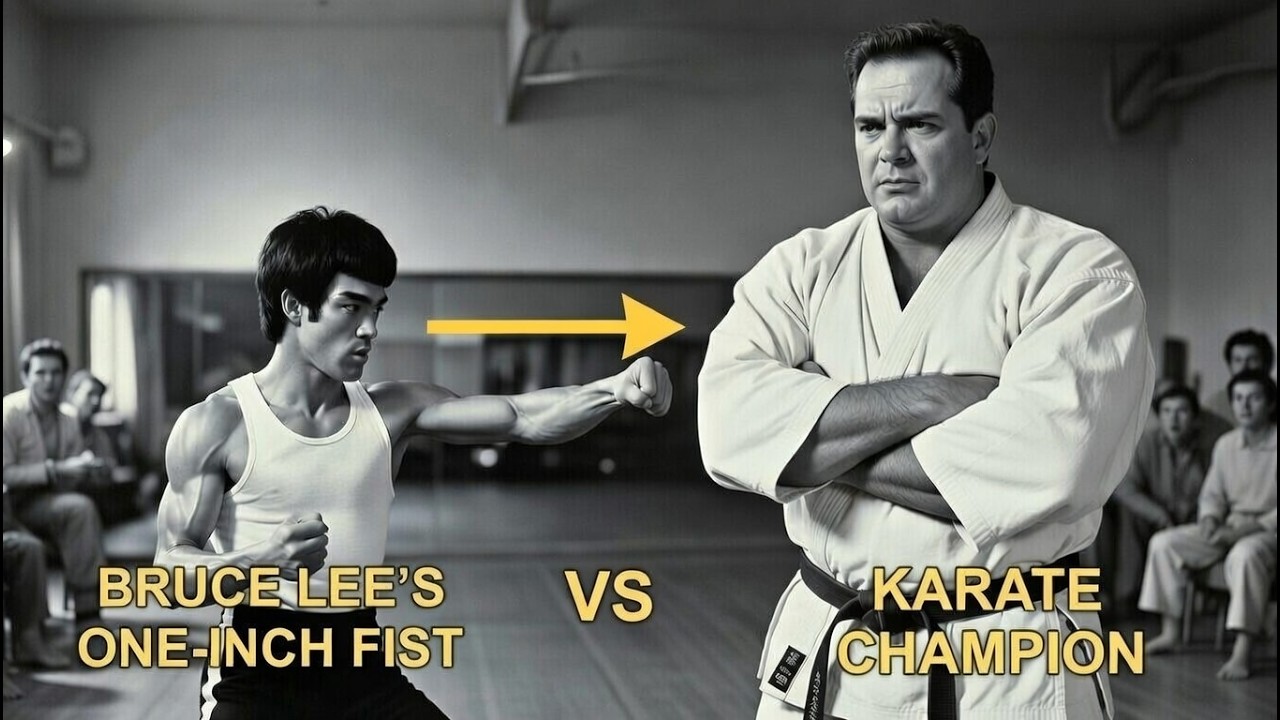 Bruce Lee Threw Karate Champion 6 Feet With One-Inch Punch – He Had Said 