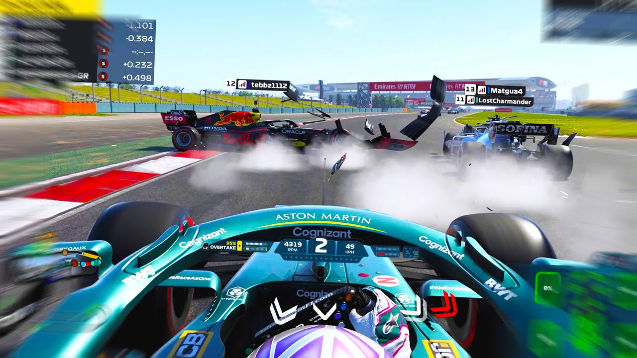 F1 2021 Dirty Drivers Show How To Not Drive