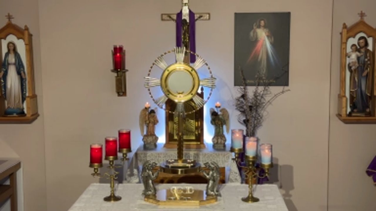 LIVE Eucharistic Adoration - Sisters of Divine Mercy