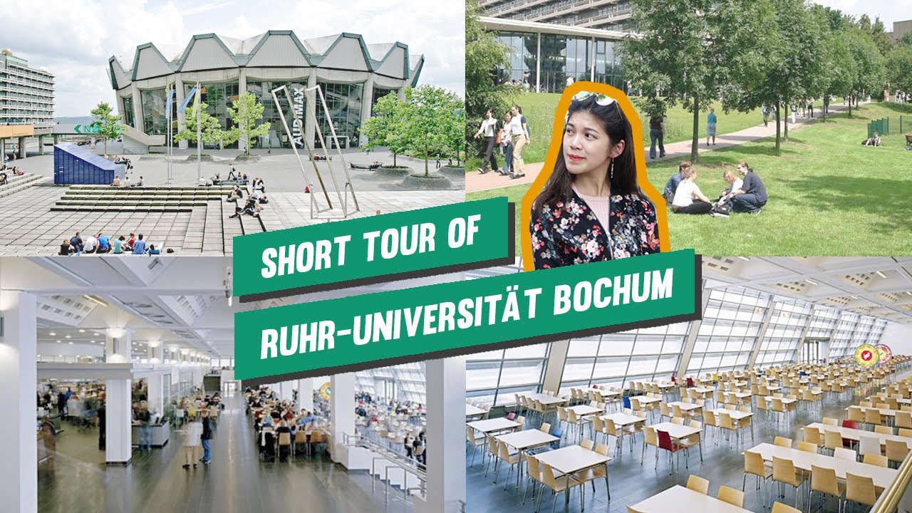 來看看我的德國大學! short tour of Ruhr-Universität Bochum  //Jasmine