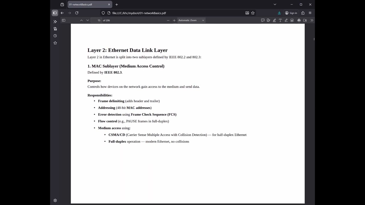 01 Network Basics - Ethernet PHY, MAC, and Jumbo frames
