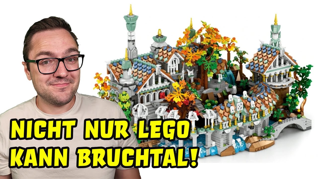 4400 Teile, 110 Euro: Ein Meisterwerk! - REOBRIX 55015 Duskvale Sanctum (Herr der Ringe Bruchtal)
