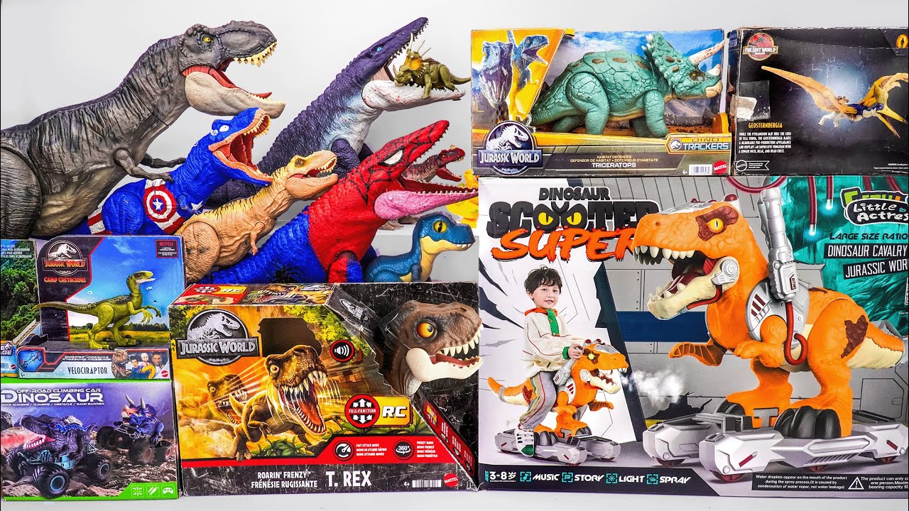 Jurassic World Unboxing and Review ASMR | Smashers Junior Dino Dig Egg With Green Dino Figure
