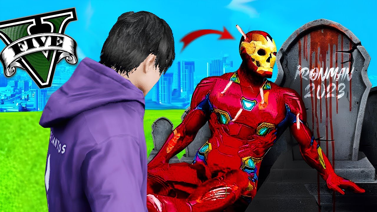 Iron Man ကို GTA V ထဲမှာ ဘယ်သူသတ်သွားတာလဲ? | Who Killed Iron Man in GTA V | SMART On Live