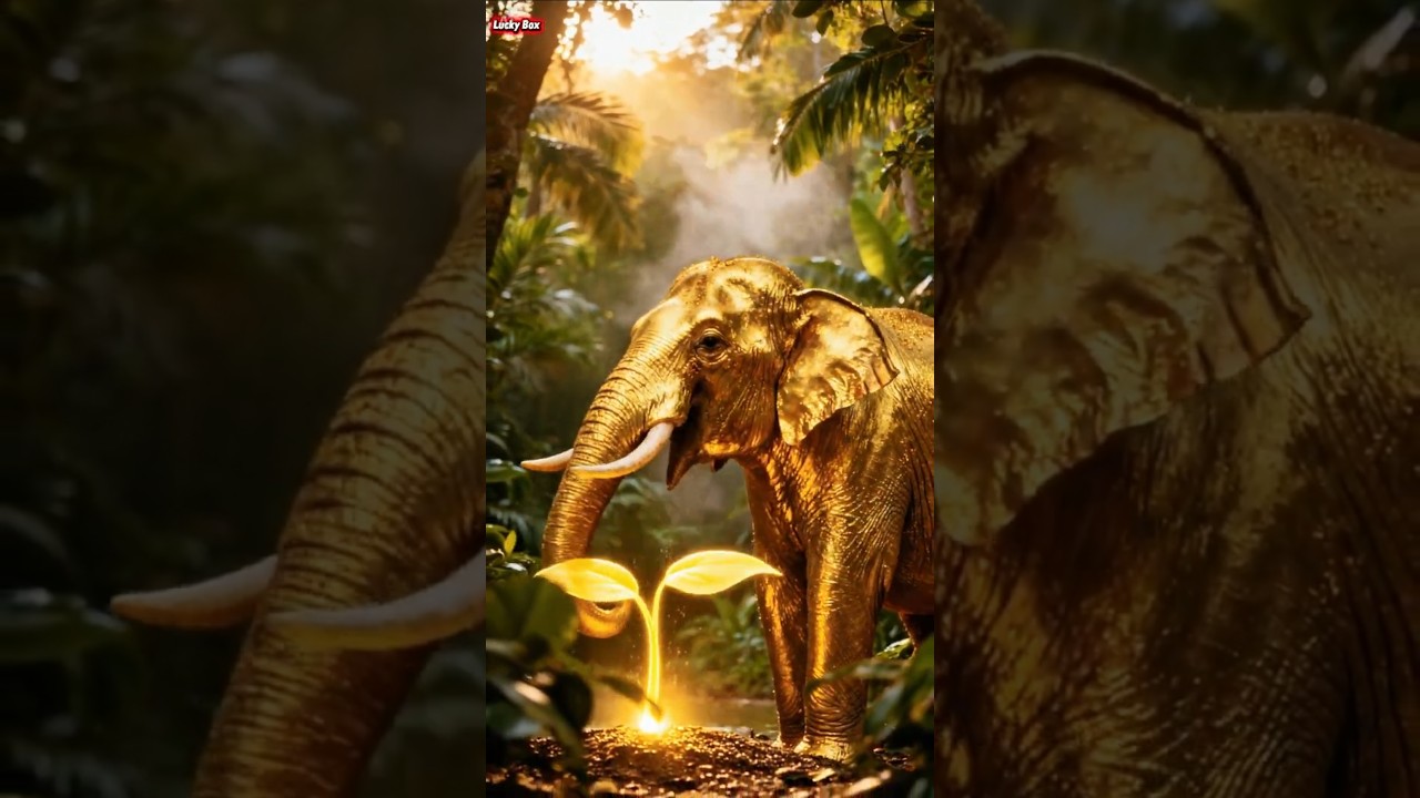 코끼리 재물운888Hz  | 보는 순  풍요가 흐릅니다 ✨🐘 888Hz Elephant Abundance | Wealth Energy Awakens #fortune #힐링음악