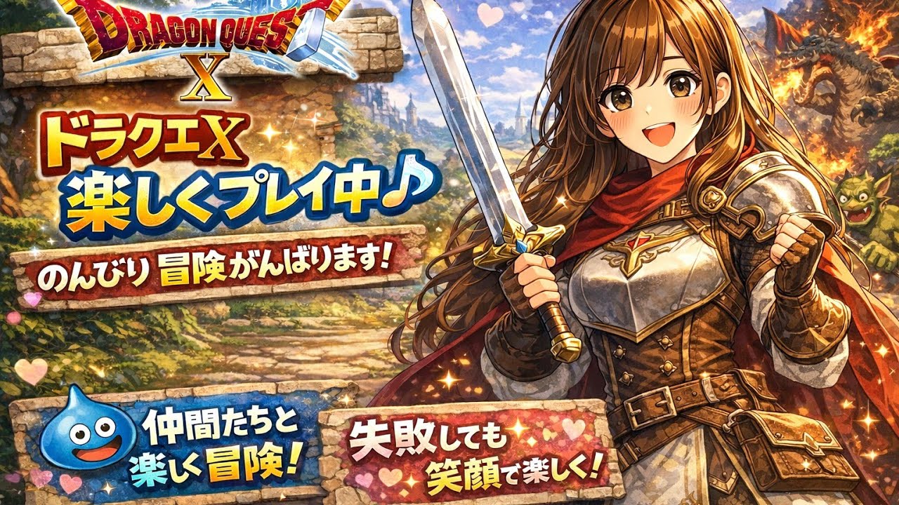 【DQX】週課とかまったり消化