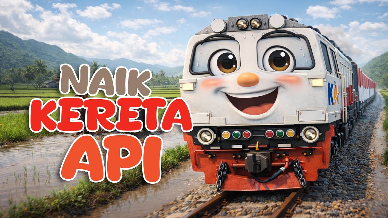 Naik Kereta Api! Oh senangnya! Lagu Anak Populer Indonesia