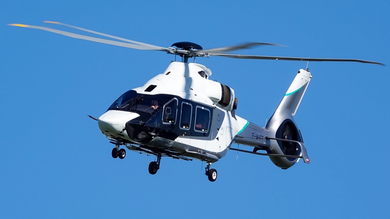 *RARE* STUNNING Airbus H160 Takeoff and Landing | Trenton Mercer Airport