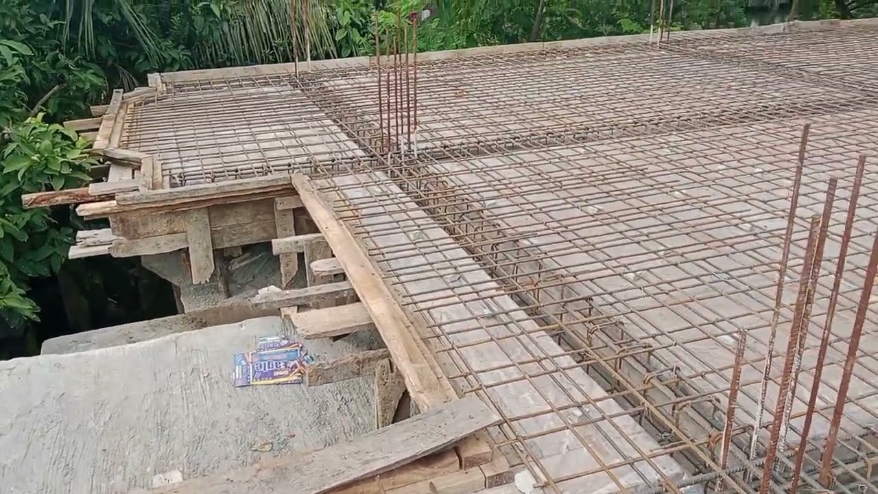 ১২০০ স্কয়ার ফিট ছাদ ঢালাই এর জন্য খরচ ৪ লক্ষ ৩০ হাজার টাকা! building Nirman working plan
