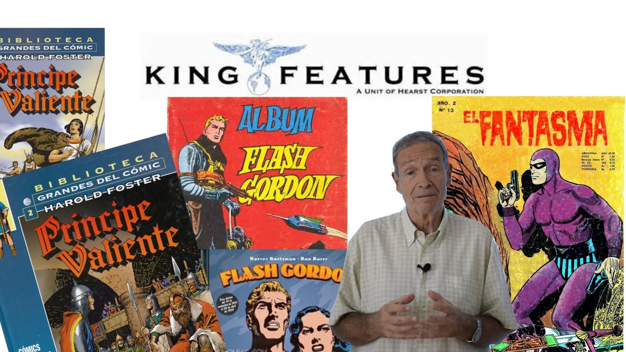 King Features Syndicate: Flash Gordon, El Fantasma y El Príncipe Valiente