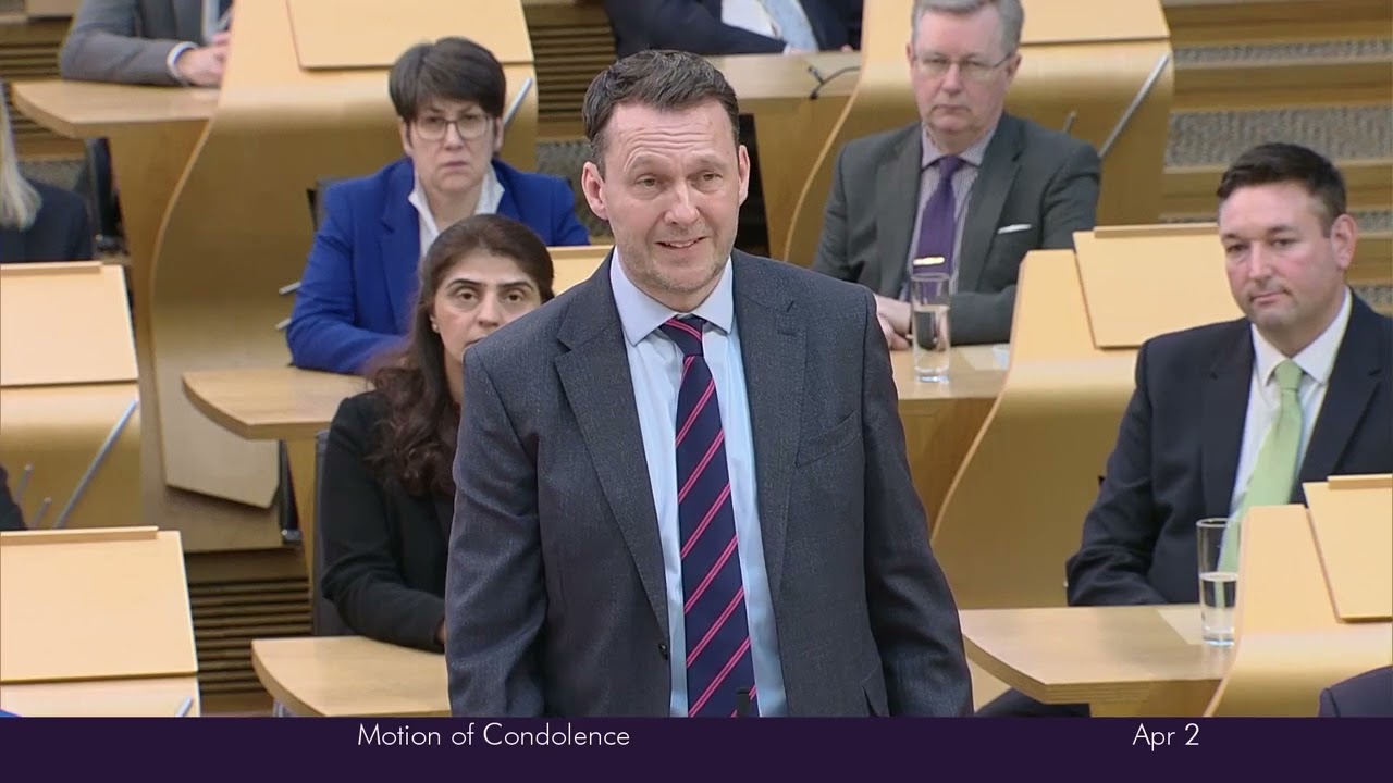 Motion of Condolence - 2 April 2025