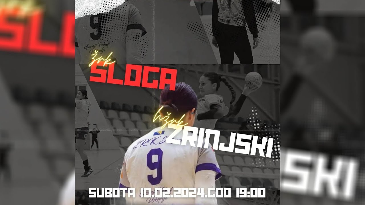 ŽRK Sloga - HŽRK Zrinjski | sezona 2023/2024