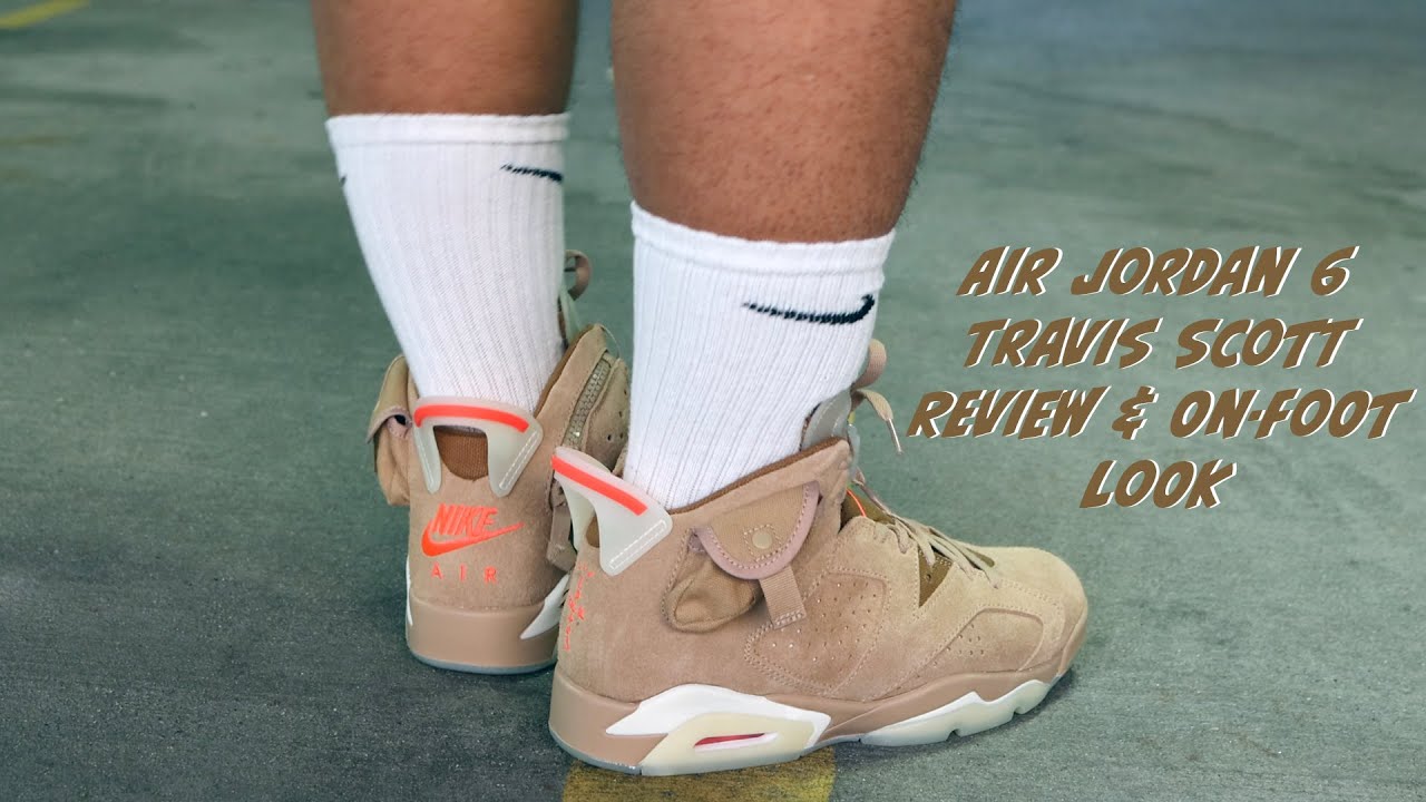 Air Jordan Retro 6 Travis Scott 