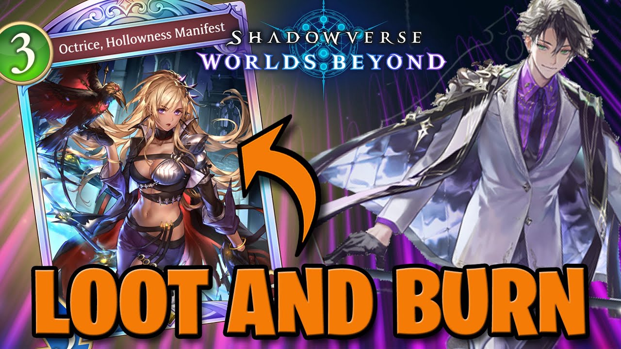 LOOT SWORDCRAFT Deck Tech & Gameplay | Shadowverse: Worlds Beyond - Heirs of the Omen