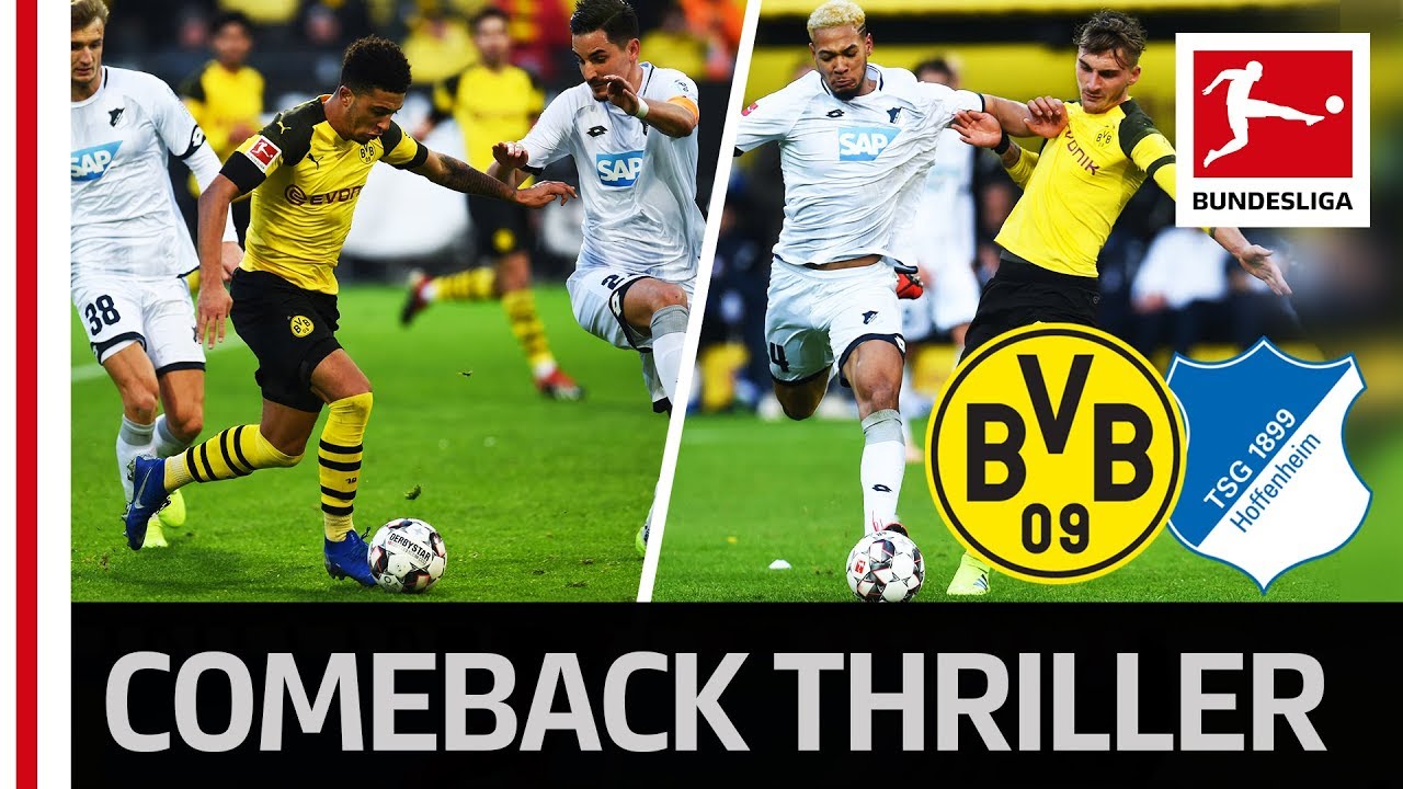 Dortmund vs. Hoffenheim | 6 Goal Thriller in Dortmund with an Unbelievable Comeback