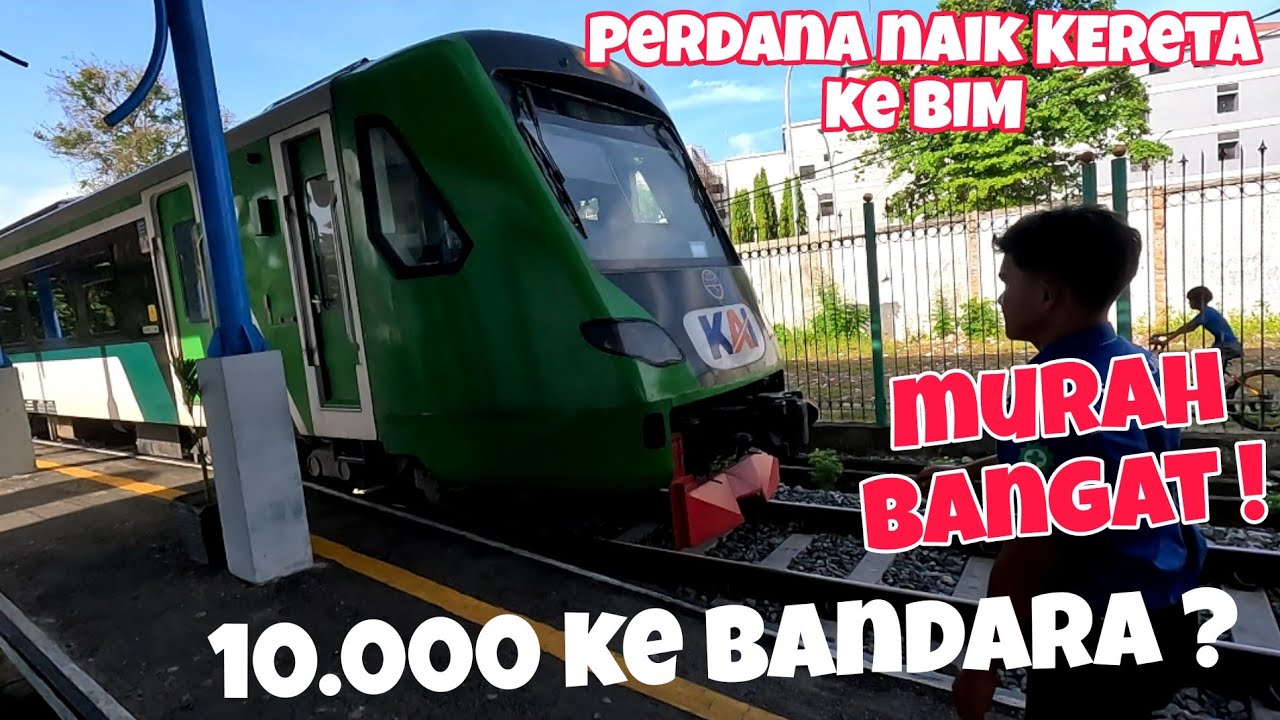 Pertama X Dari Pesisir Selatan ke Bandara Minangkabau internasional Padang Naik kereta Api . 