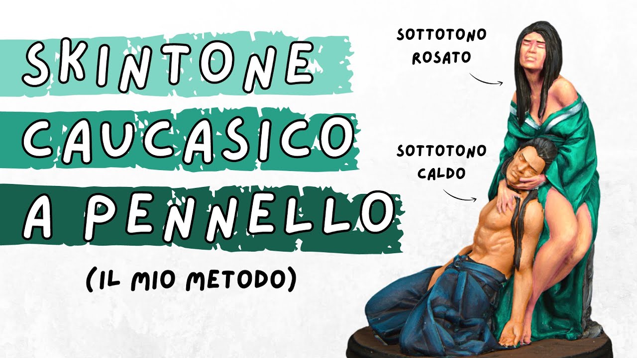 Come dipingere l'incarnato (SKINTONE CAUCASICO) - Il mio metodo SEMPLICE