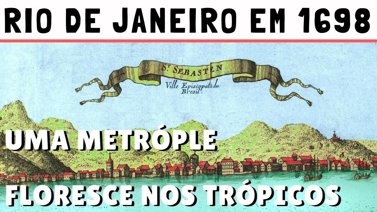 RIO 1698 - A METRÓPOLE FLORESCE NOS TRÓPICOS