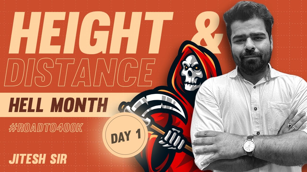 HEIGHT & DISTANCE | NDA 1 2023 MATHS CLASSES | HELL MONTH | TEAM ARPIT