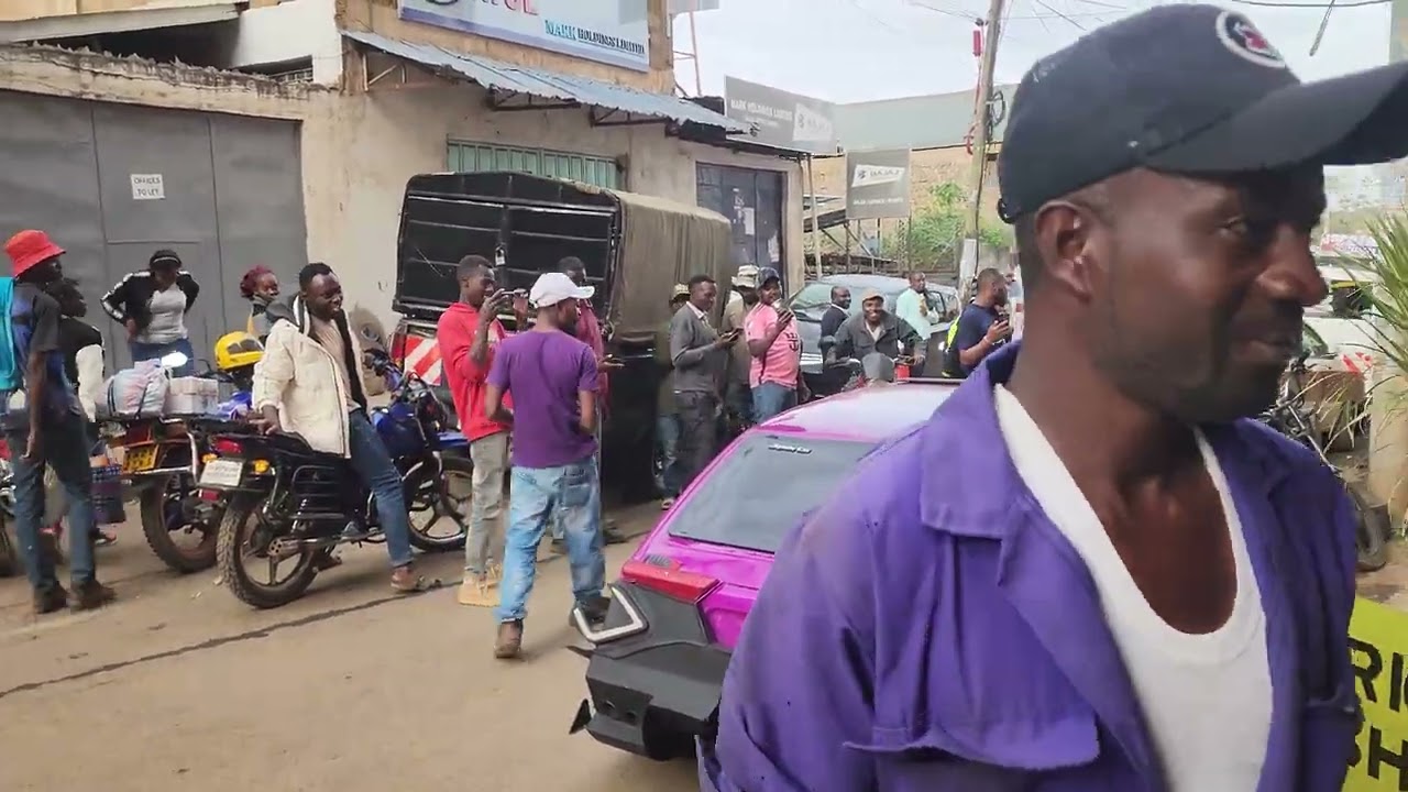 Dudukwe Reactions in Ruiru town  | Custom Car.