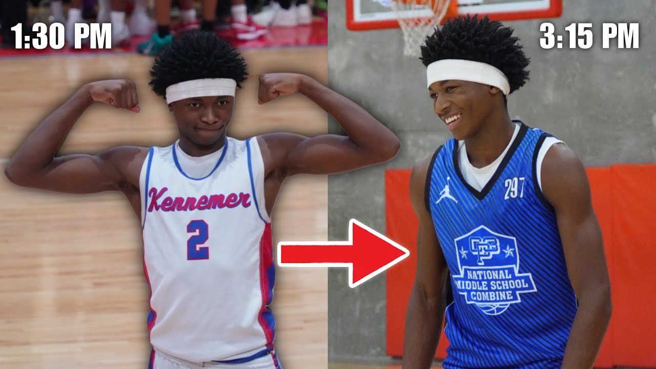 DJ Parker & Heir Jackson DOMINATE Two Middle School Games&hellip; Then Heir Takes Over CP3 Camp!
