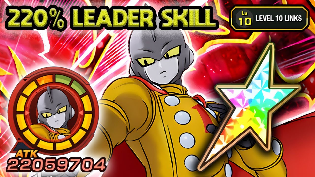 220% LEADER SKILL! 100% STR GAMMA 1 LEVEL 10 LINKS! Dragon Ball Z Dokkan Battle
