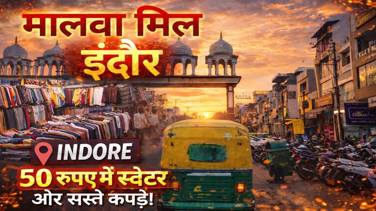 मालवा मिल इंदौर ।  Full vlog video . Vlog hi vlog 2025 . 