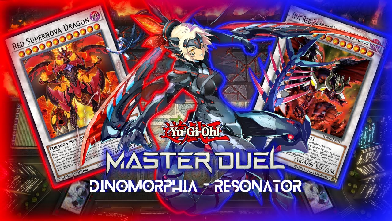 Unleashing a New Power: DINOMORPHIA RESONATOR  - Red Dragon Archfiend Deck | Yugioh Master Duel