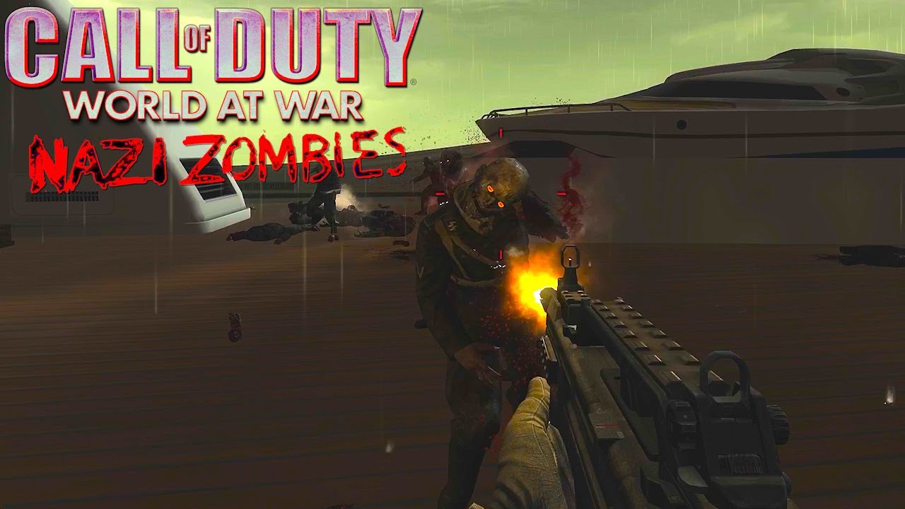 WORLD AT WAR ZOMBIES CUSTOM MAP - HIJACKED GAMEPLAY (NO COMMENTARY)