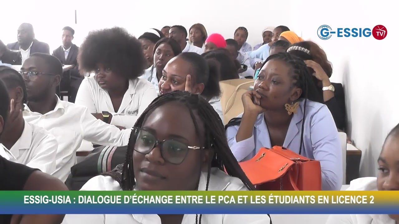 ESSIG-USIA : DIALOGUE D’ÉCHANGE ENTRE LE PCA ET LES ÉTUDIANTS EN LICENCE 2