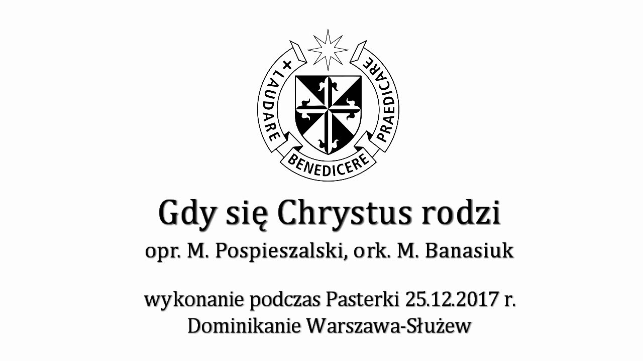 [Kolędy] Gdy się Chrystus rodzi