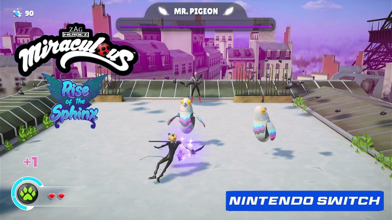 MIRACULOUS: RISE OF THE SPHINX GAMEPLAY AND STAGES 1 WALKTHROUGHS NINTENDO SWITCH