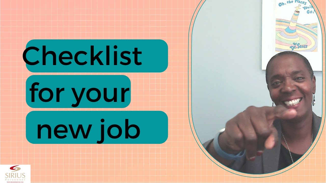 Your checklist before you accept that new job.