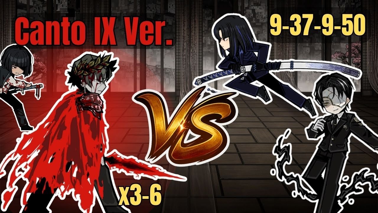 Canto  IX Vergilius DESTROYS Canto IX  (9-37–9-50) | Canto IX 베르길리우스 | 9章ヴェルギリウス