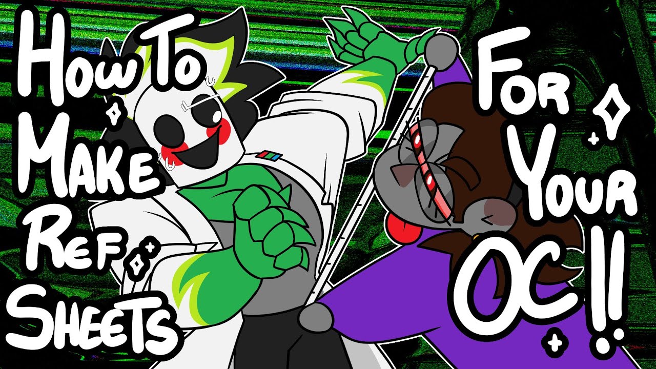 How To Make REF SHEETS For YOUR OCS! | step-by-step, cute ref sheets!