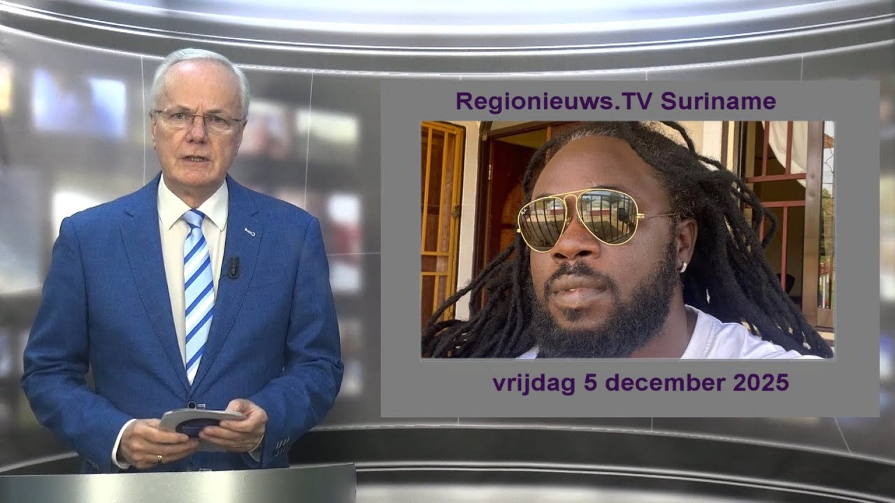 Regionieuws TV Suriname 5 december 2025 ►geen visumvrij reizen ► Kadensi nijdig, salaris stopgezet