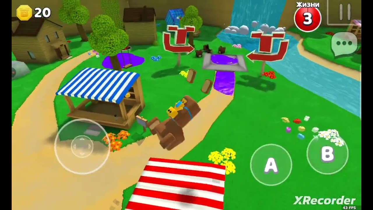 Играем super bear adventure серия 1