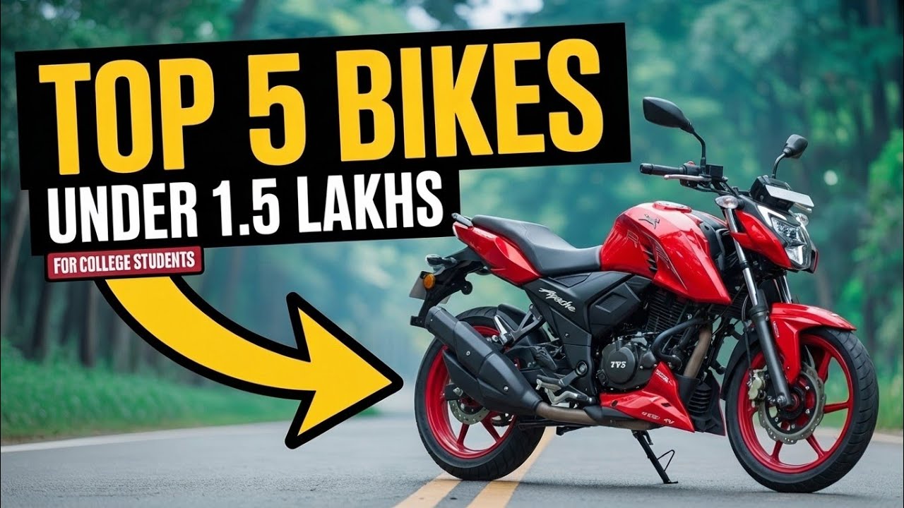 Top 5 Best Bike For College Students Under 1.5 Lakh In 2026🔥 ||@Mr.Raju77 