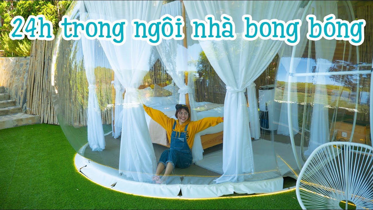 Thử Thách 24h Sống Trong Ngôi Nhà Bong Bóng
