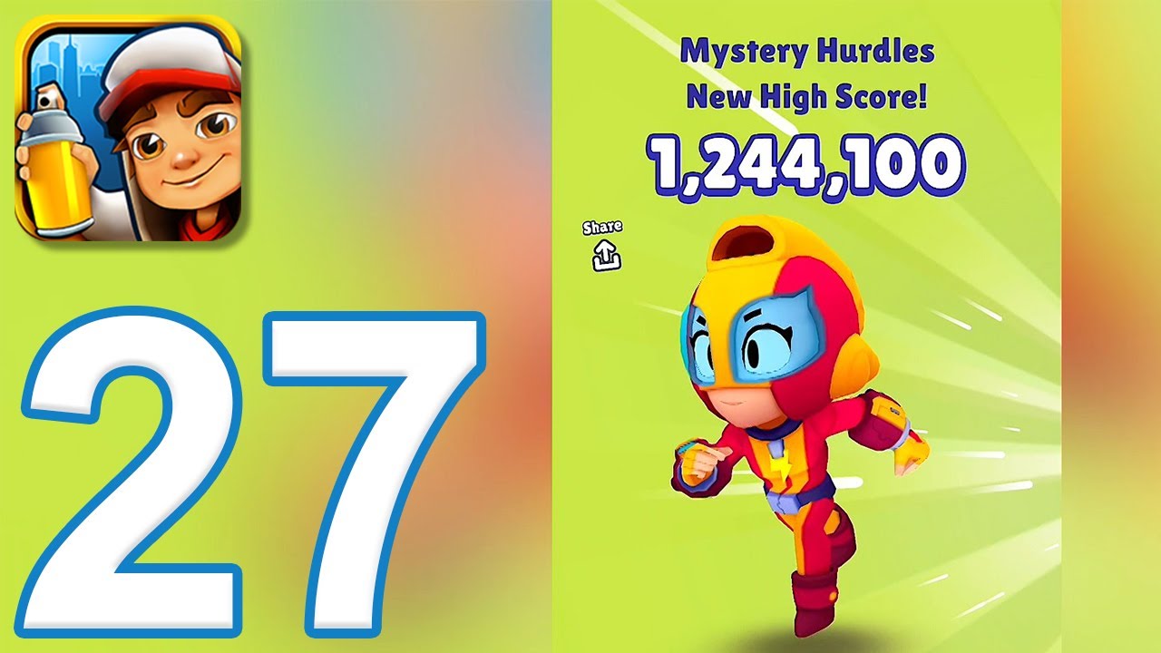 Subway Surfers - Gameplay Walkthrough Part 27 - Max (iOS, Android)