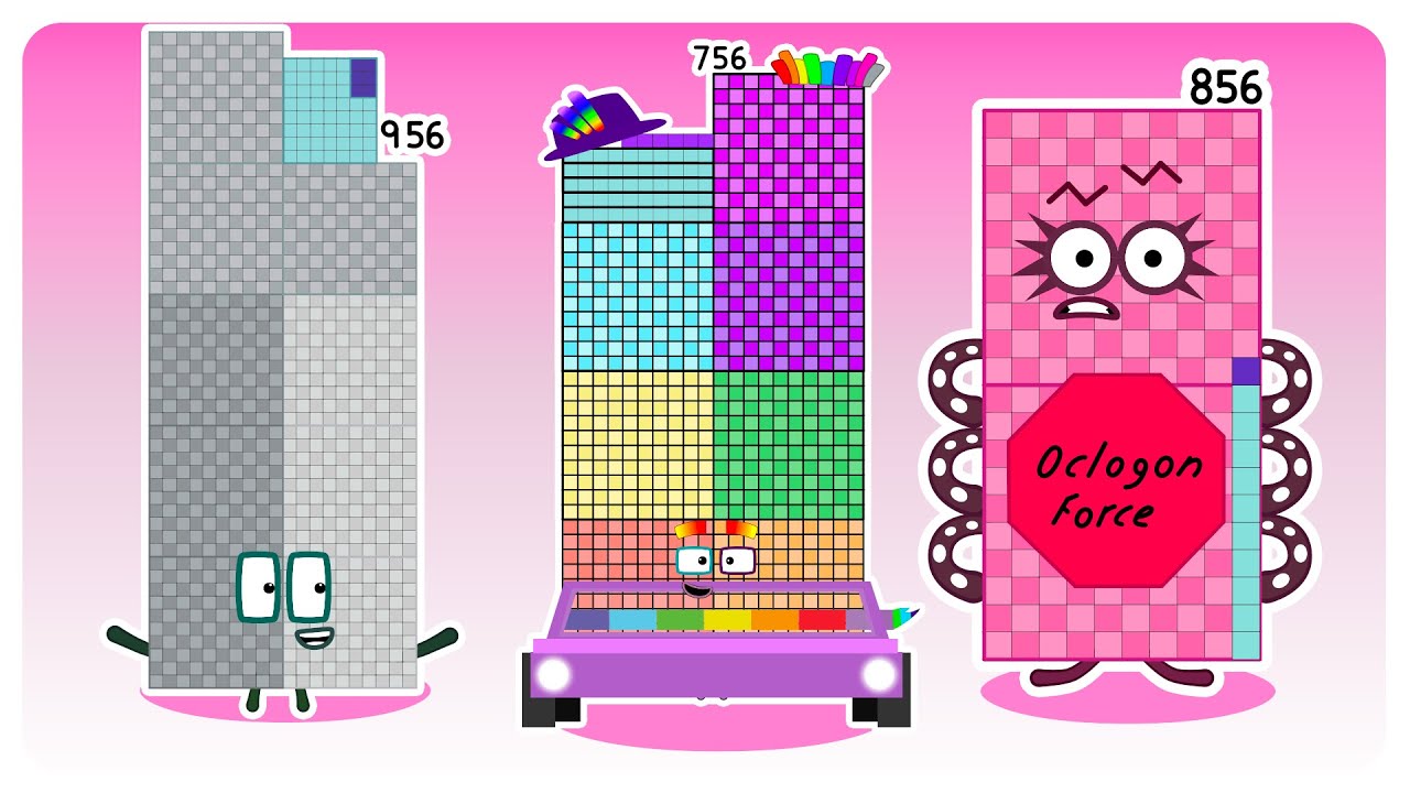 Sprunki OC Numberblocks 756, 856, 956 | Best Sprunki Compilation #sprunki #numberblocks #incredibox